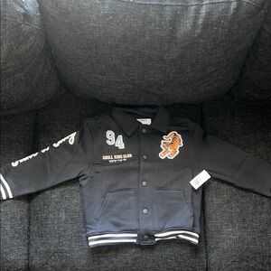 Black Varsity Jacket